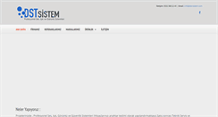 Desktop Screenshot of dst-sistem.com